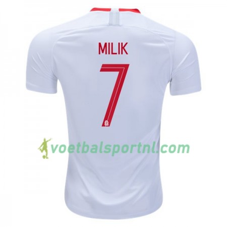 Polen Milik 7 Thuis Shirt WK voetbal 2018